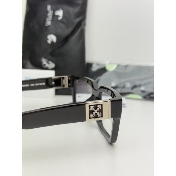 NEW Off White Style 15 Black Bluelight Eyeglasses Frames